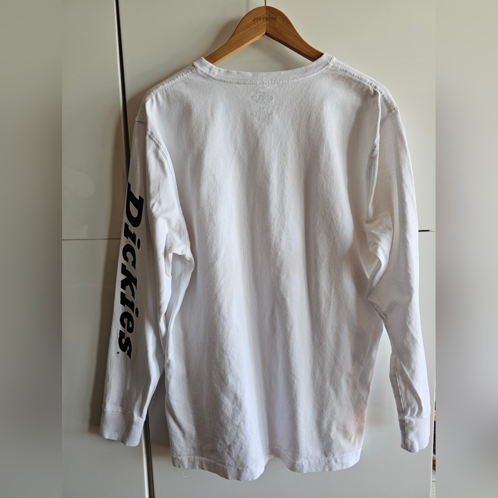 Dickies Men's Long Sleeve Logo Oversized Graphic Tee - Picture 9 of 11